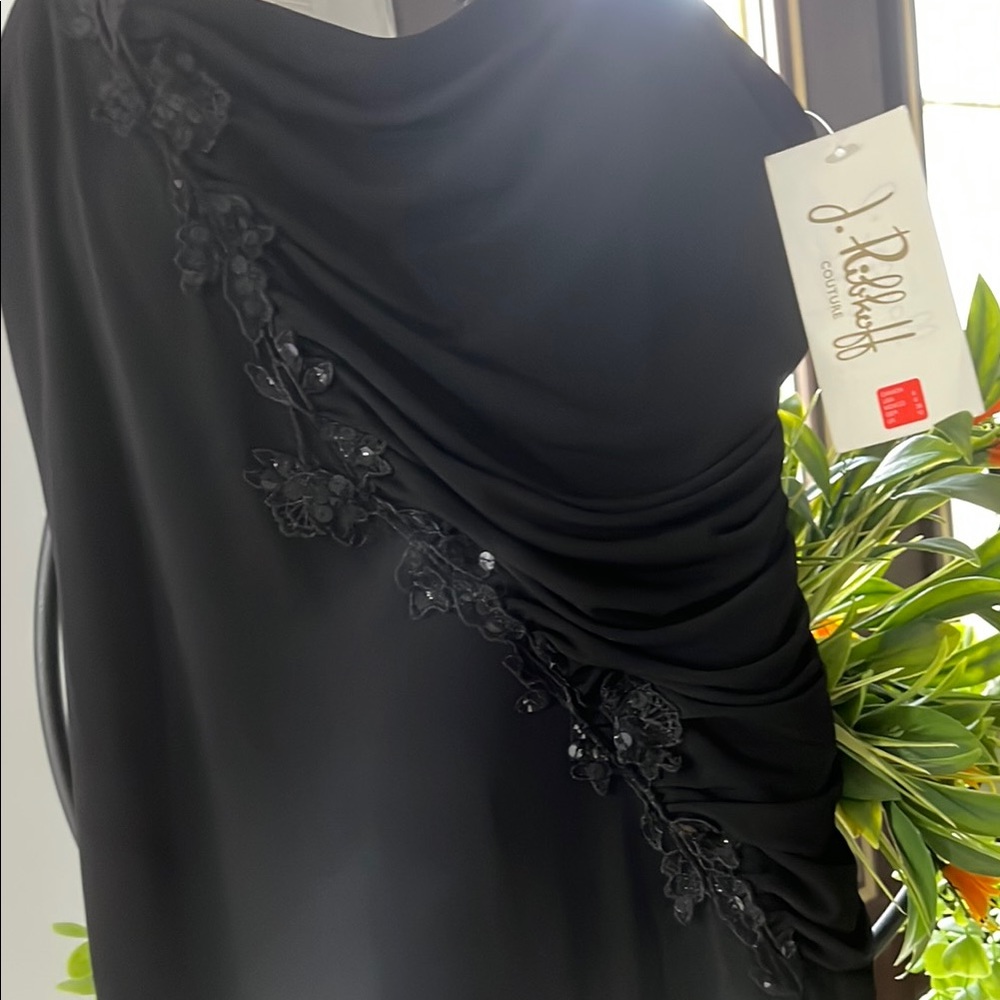 Joseph Ribkoff Couture Black Maxi Dress